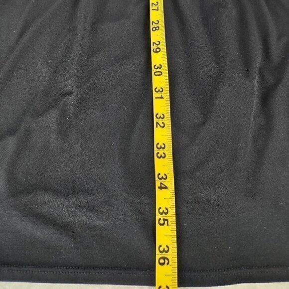 Loft Ann Taylor Navy Cowl Pleated Dress With Pockets Size Small - Picture 10 of 14